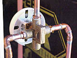 Shower valve reapir, Tub and shower valve replacement. Bathroom fixtures.
